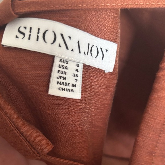 Chic Strapless Rust Dress - Picture 7 of 12